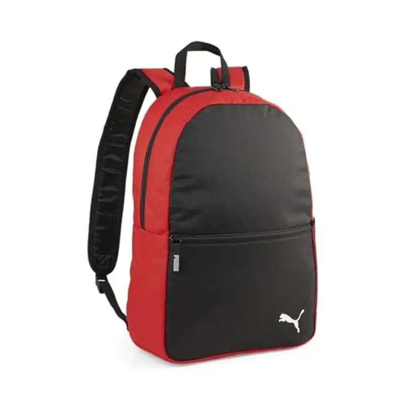 PUMA teamGOAL Backpack Core - Zaino Adulti unisex, Red Black, OSFA -