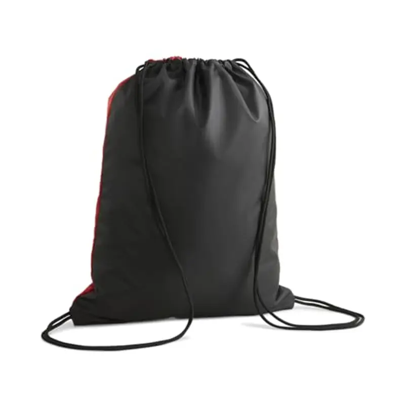 PUMA teamGOAL Gym Sack CE Sacchi da Palestra, Red Black Silver, OSFA Unisex miniatura 2