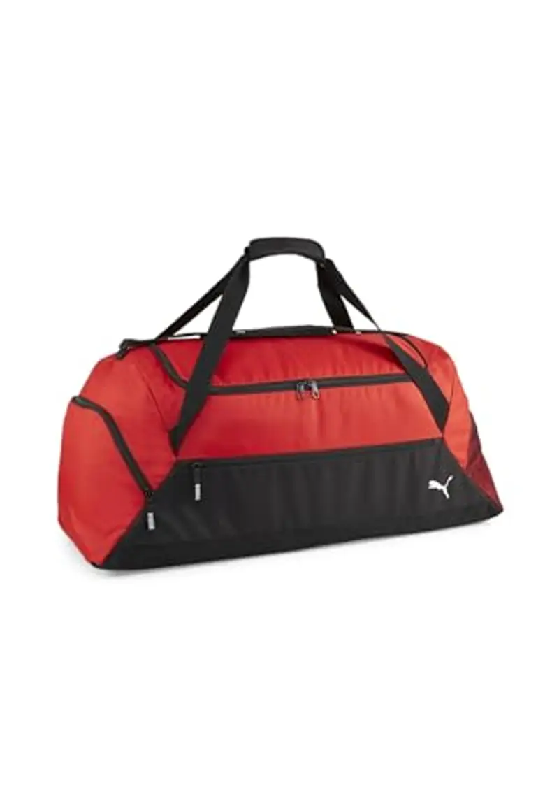PUMA teamGOAL Teambag L - Borsa sportiva Adulti unisex, Red Black, OSFA -