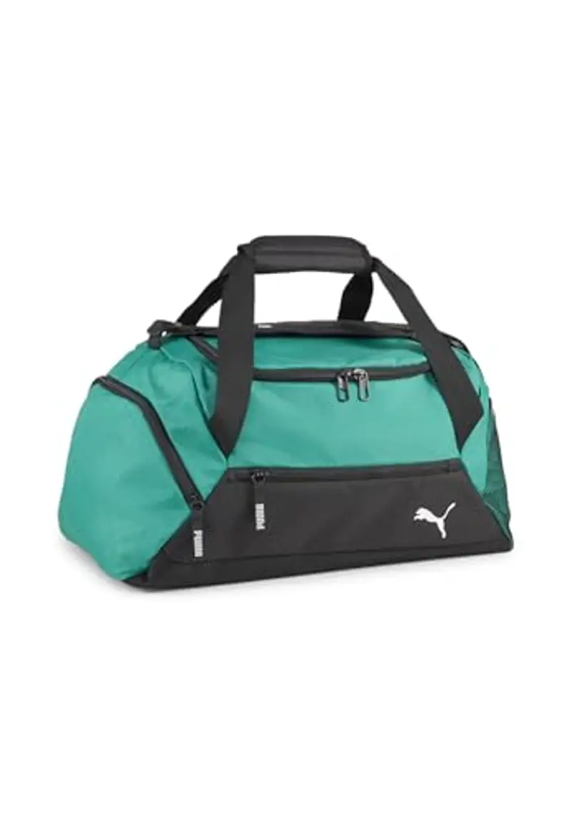 PUMA teamGOAL Teambag S - Borsa sportiva Adulti unisex, Sport Green Black, OSFA -