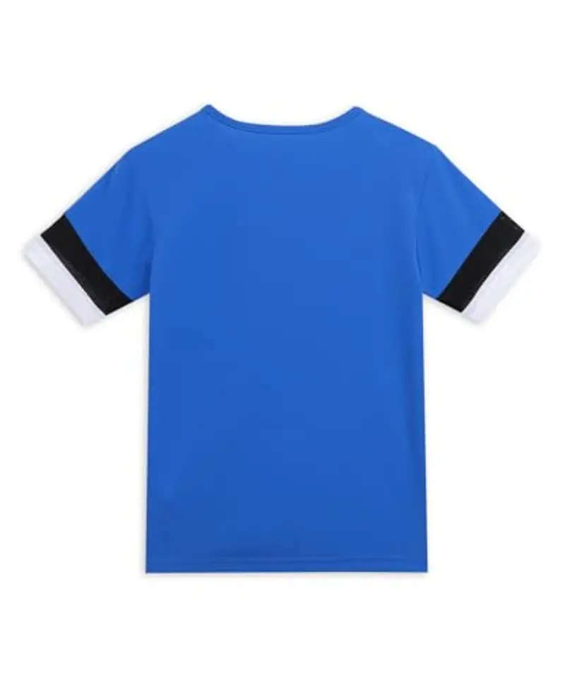 PUMA Teamrise Jersey Jr, Shirt Unisex - Bambini e ragazzi, Electric Blue Lemonade-Puma Black miniatura 2