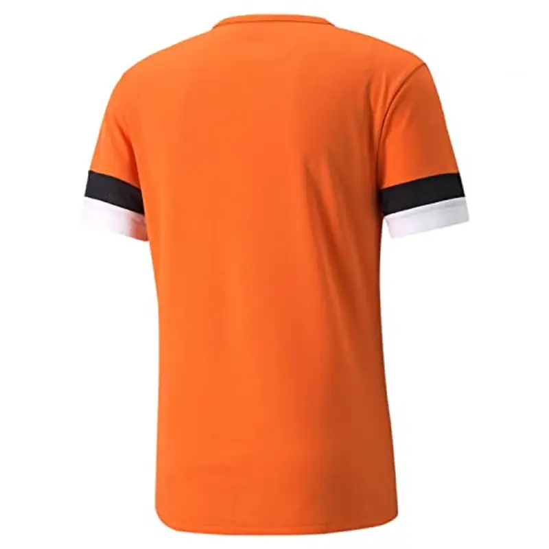 PUMA Teamrise Jersey Jr, Shirt Unisex - Bambini e ragazzi, GOLDEN POPPY-Puma Black-Puma White, 164 miniatura 2