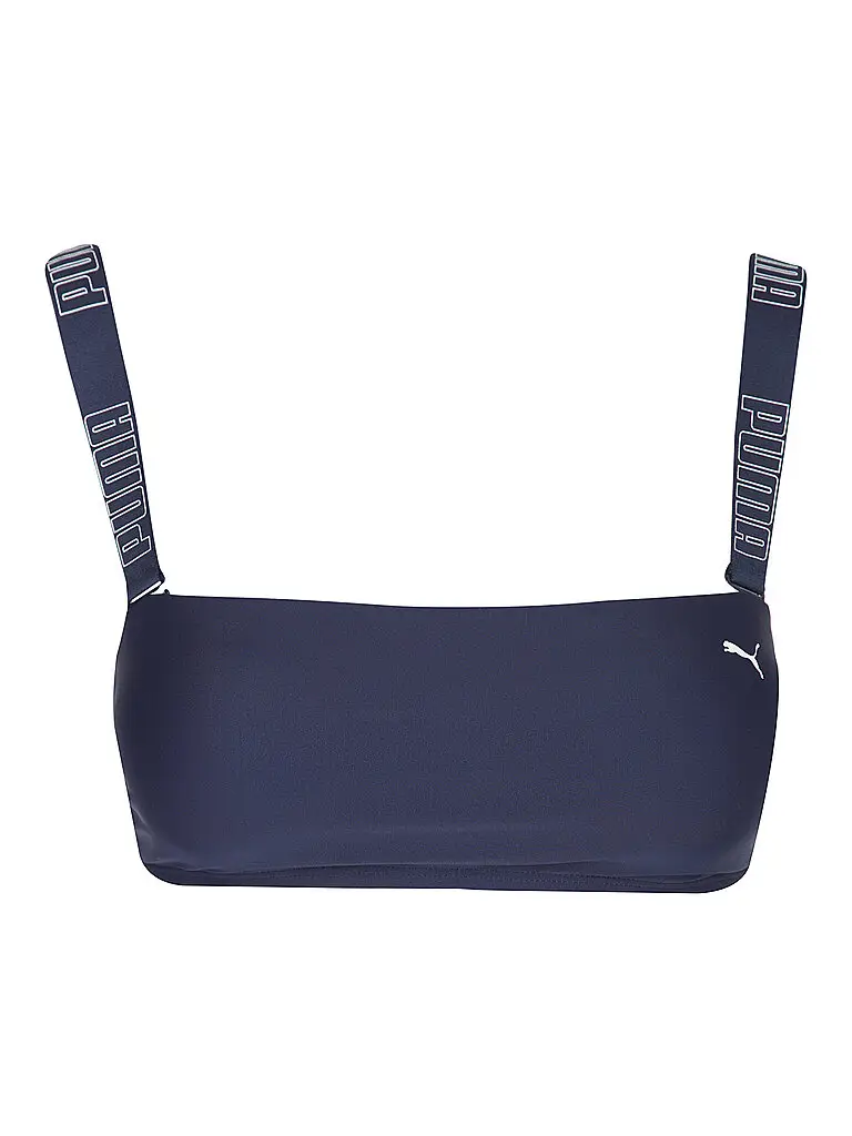 Top bikini a fascia da donna blu | XS