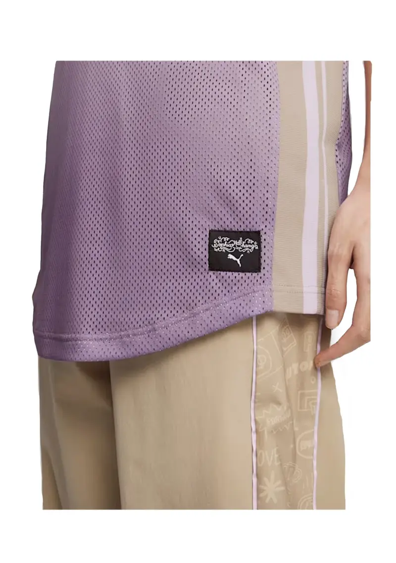 Puma Top Donna Lilla 924801 miniatura 3