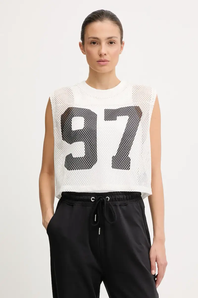 top PUMA x ROSÉ colore beige 633804