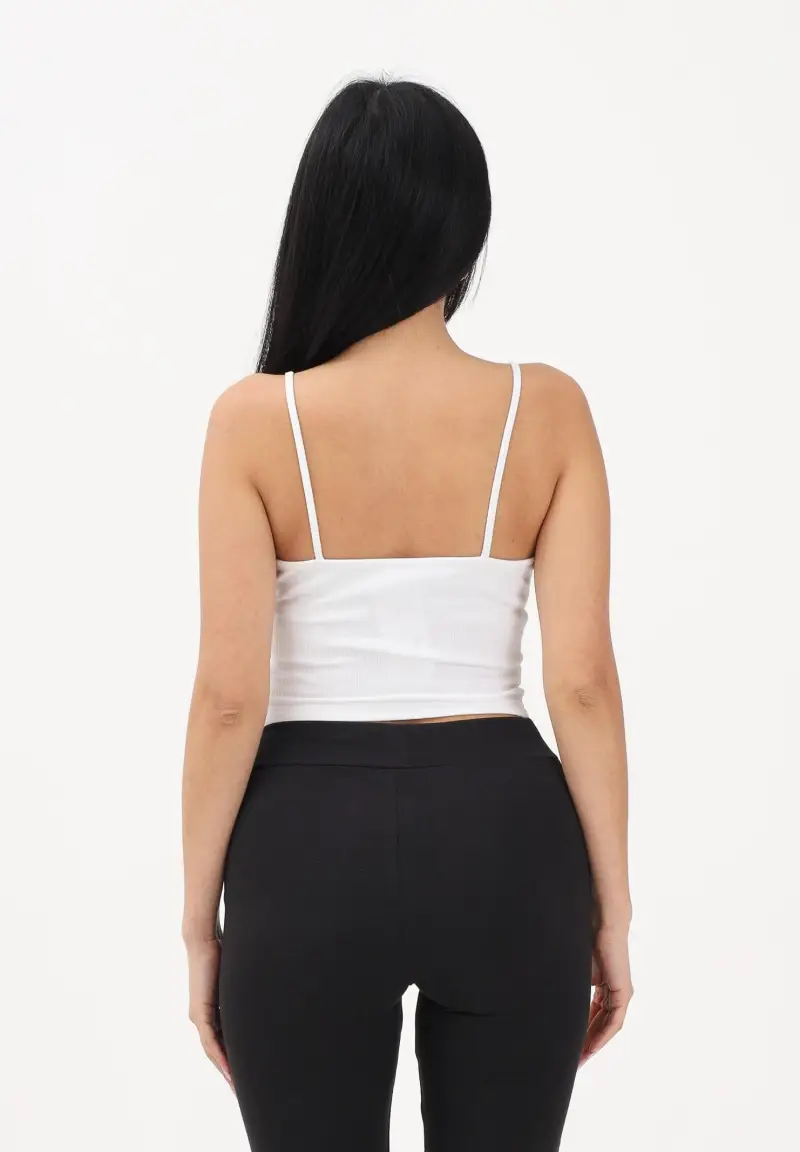 Top WARDROBE ESS bianco da donna miniatura 3