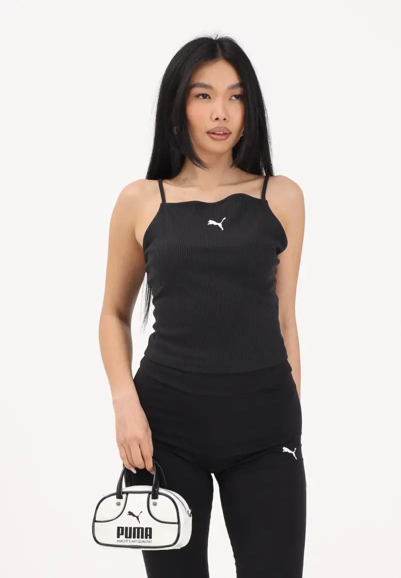 Top WARDROBE ESS nero da donna miniatura 2