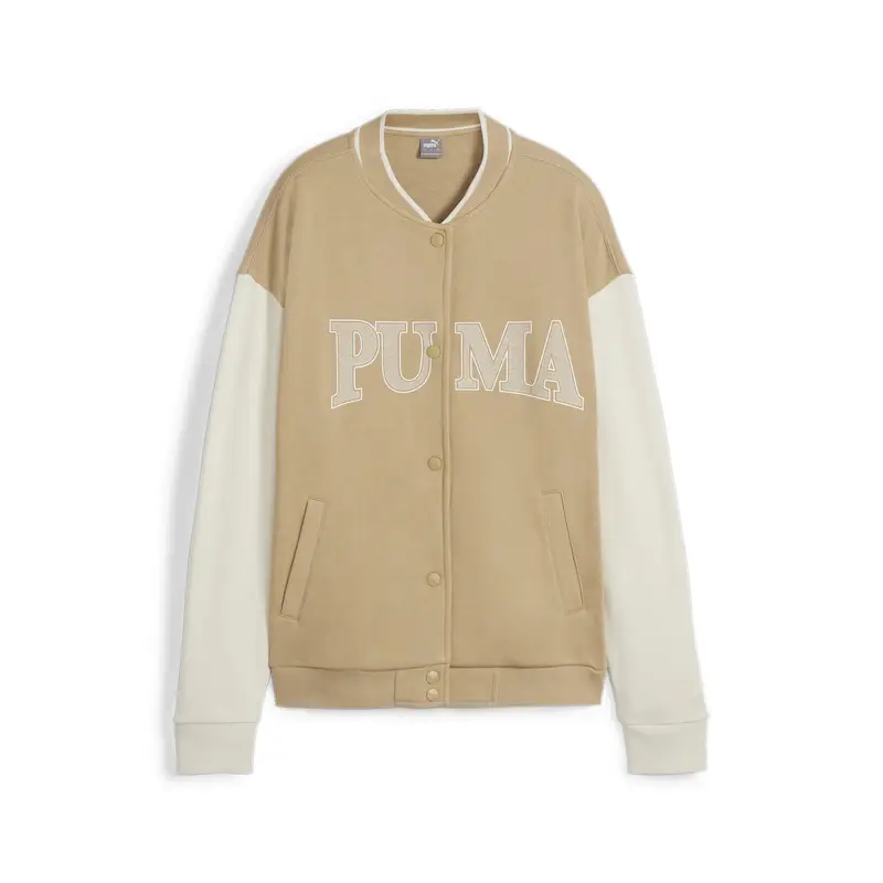 Track jacket PUMA SQUAD da donna PUMA Prairie Tan Beige | Puma