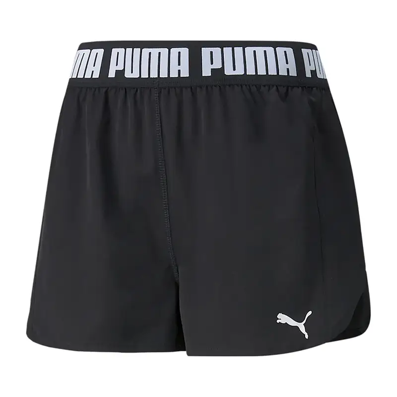 Train Pantaloncini da allenamento Puma Strong Woven da donna | Puma Nero