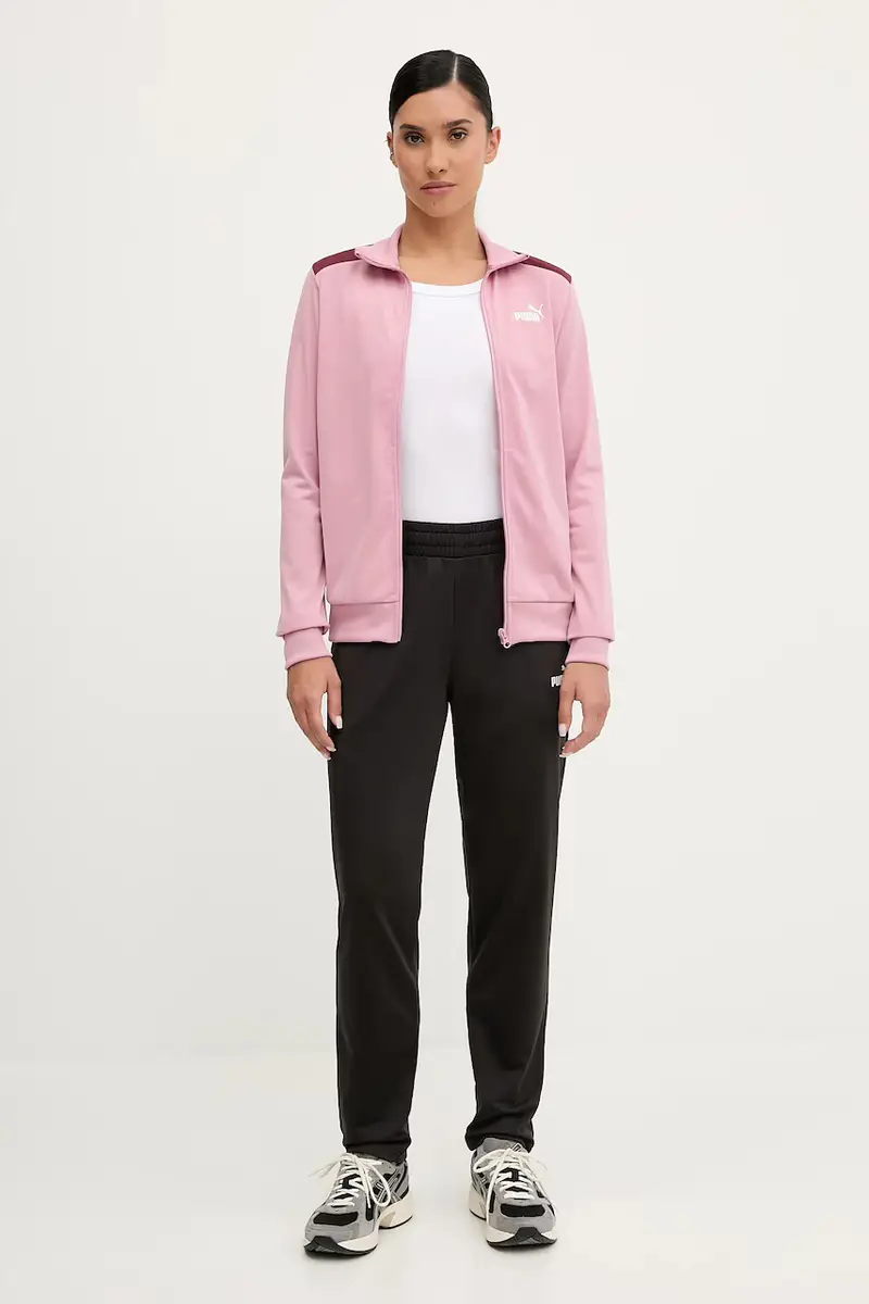 tuta da ginnastica donna colore nero 685075 Rosa