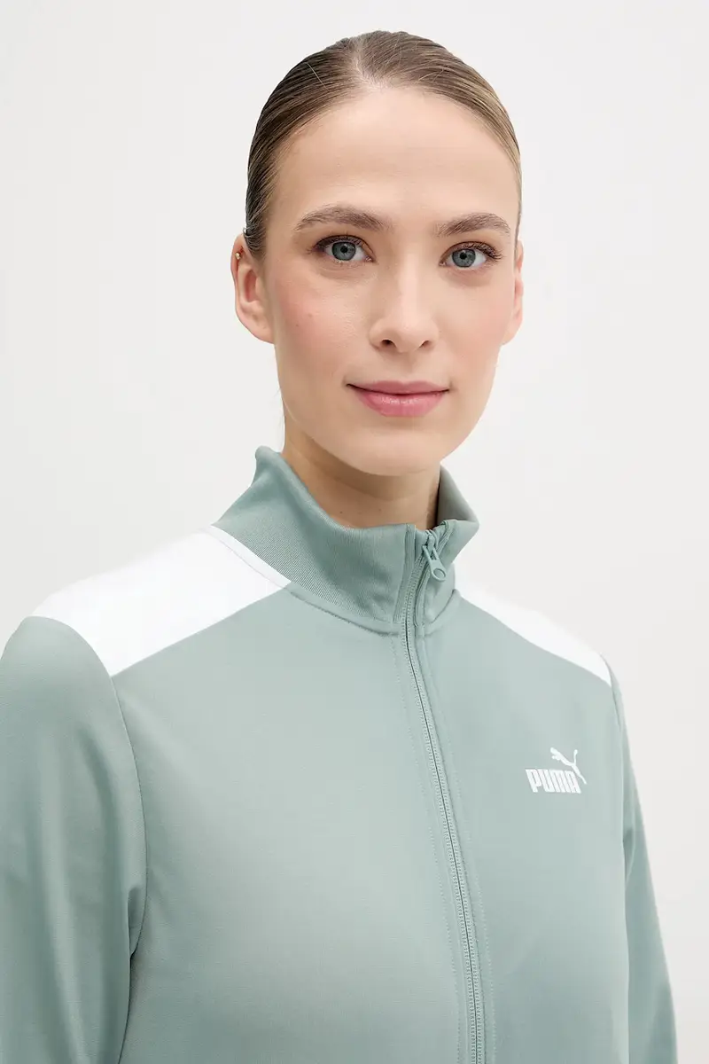 tuta da ginnastica donna colore verde 685075 miniatura 5