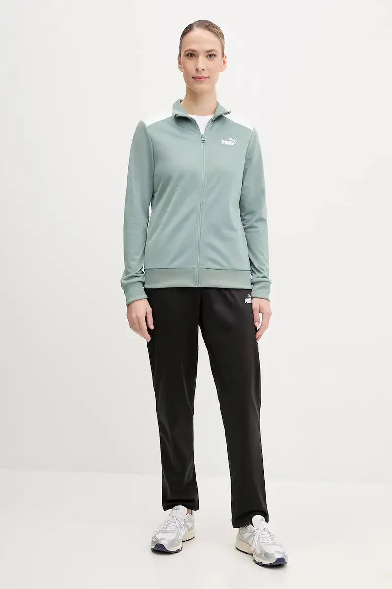 tuta da ginnastica donna colore verde 685075