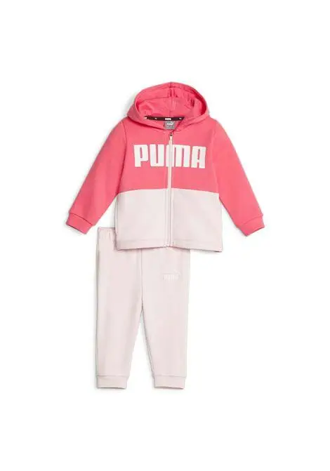 Tuta da ginnastica per bambini Puma Minicats Colorblock | Puma Rosa