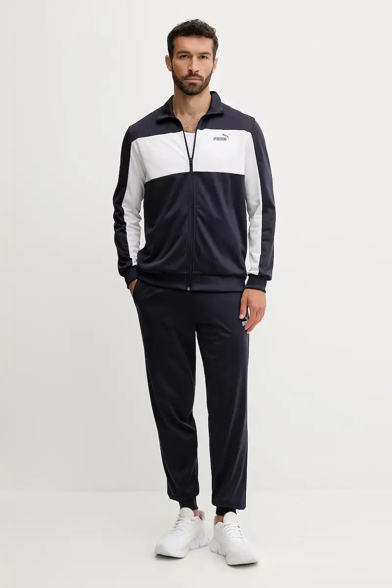 tuta da ginnastica uomo colore blu navy 687304