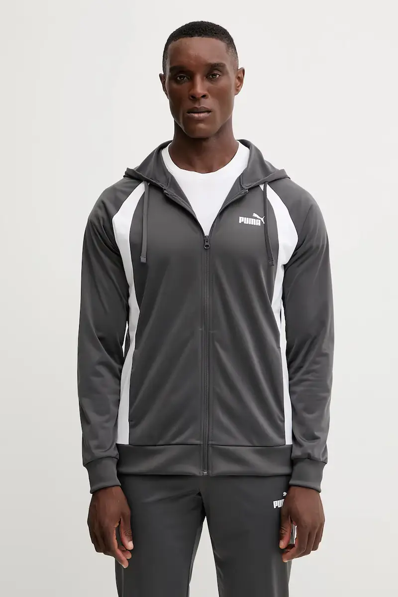 tuta da ginnastica uomo colore grigio 688171 miniatura 2