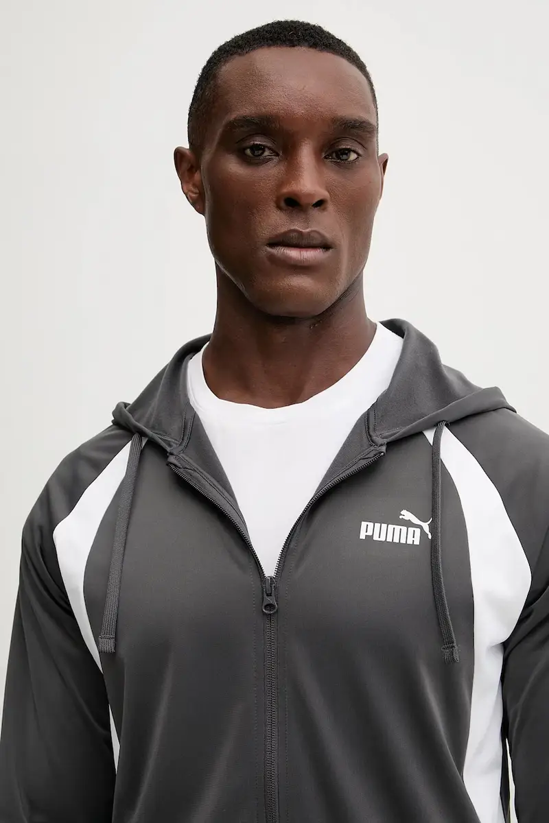 tuta da ginnastica uomo colore grigio 688171 miniatura 5