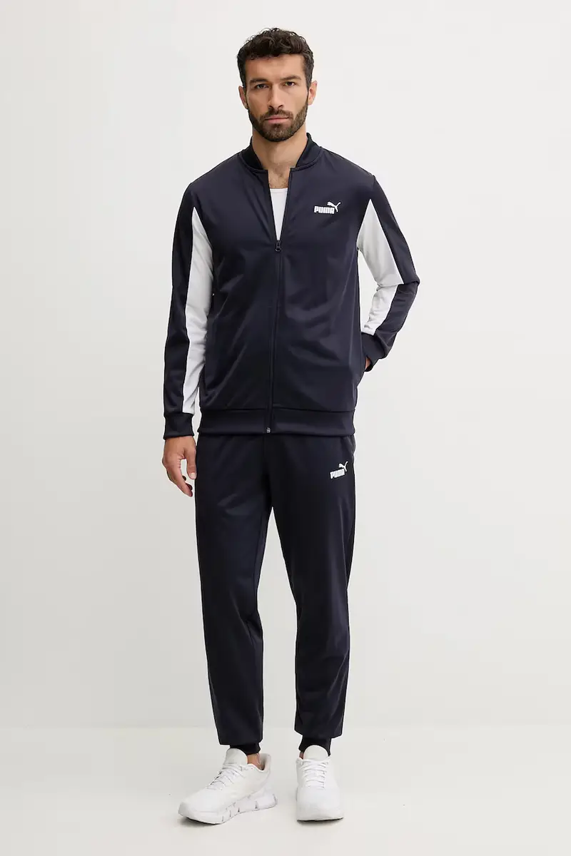 tuta da ginnastica uomo colore nero 684851 Blu navy