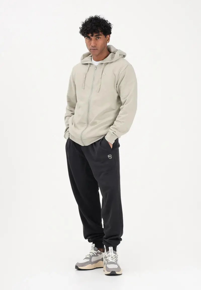 Tuta Essentials Elevated beige e nera da uomo miniatura 2