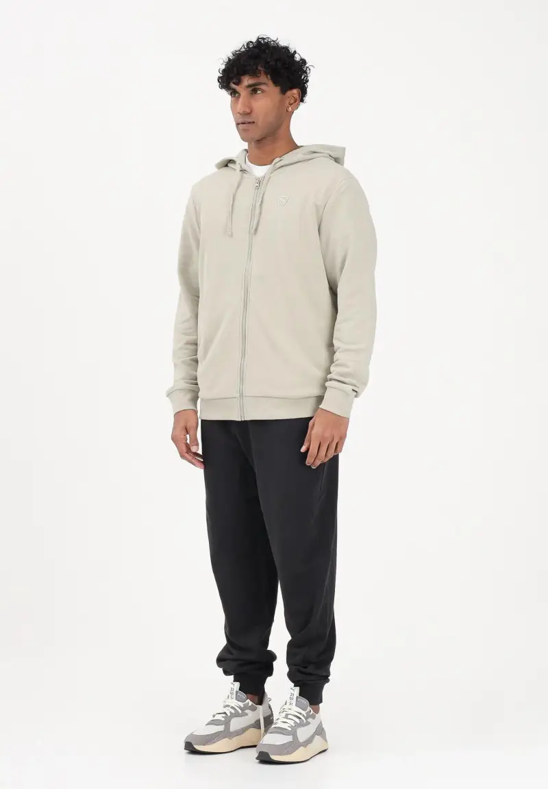 Tuta Essentials Elevated beige e nera da uomo