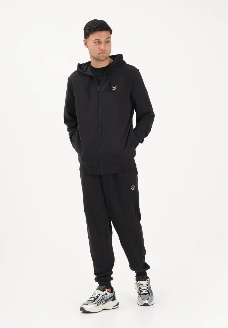 Tuta Essentials Elevated nera da uomo miniatura 2