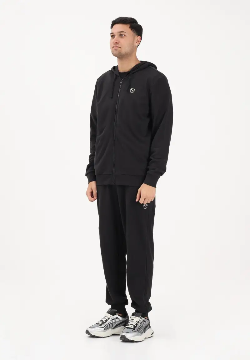 Tuta Essentials Elevated nera da uomo