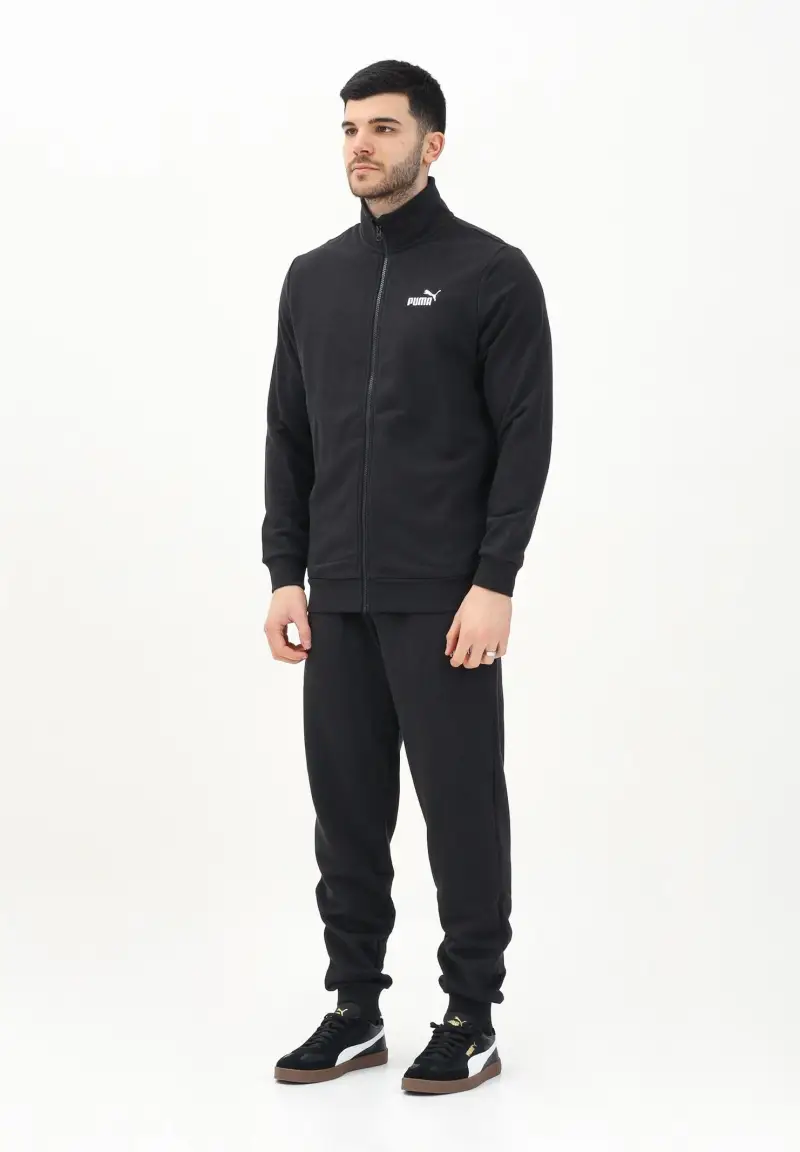 Tuta Essentials nera da uomo