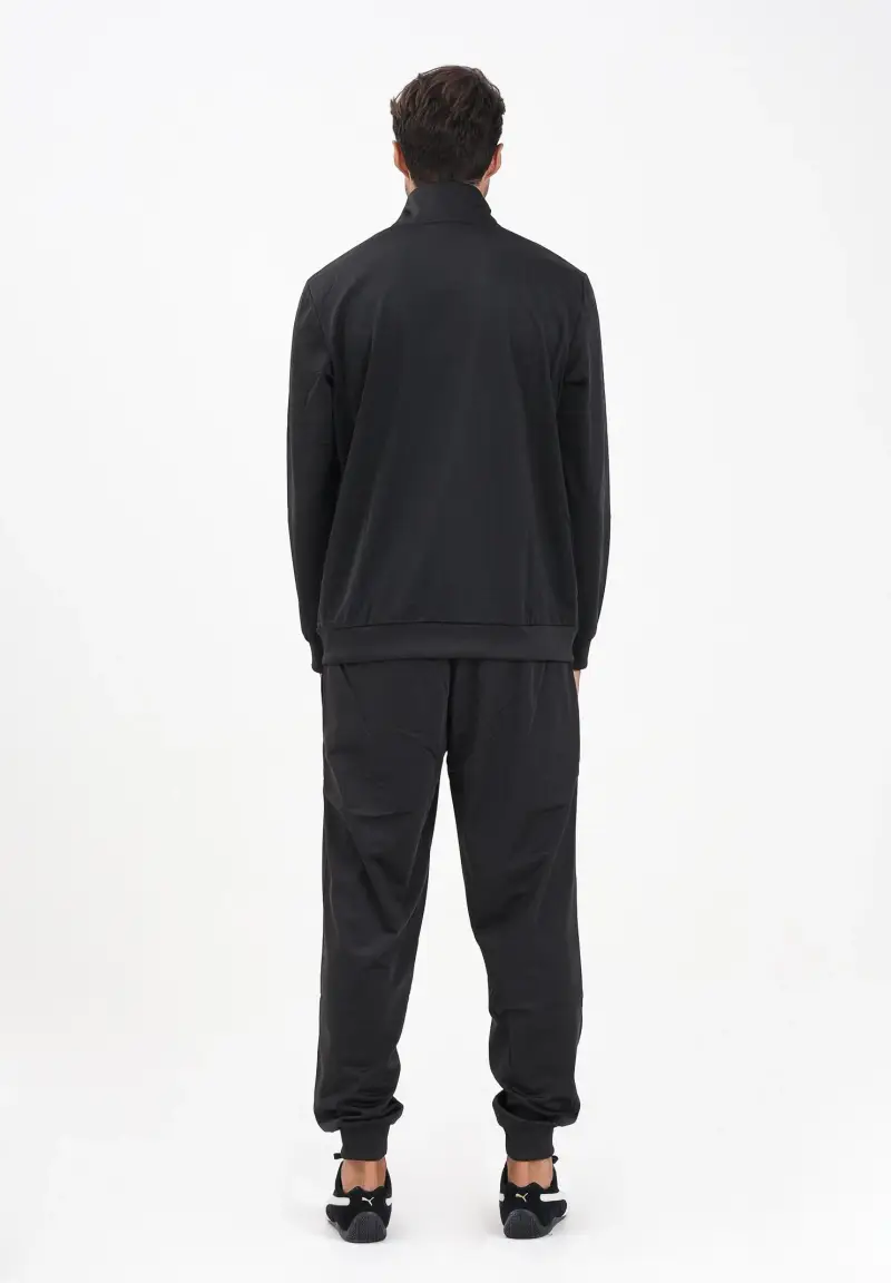 Tuta Essentials Poly nera da uomo miniatura 3