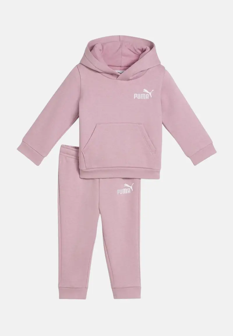 Tuta Minicats Loungewear rosa da neonato