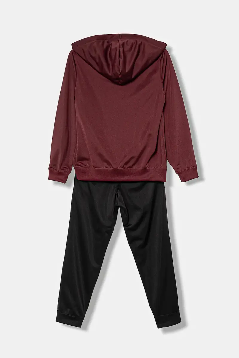 tuta per bambini Hooded Full-Zip Poly Suit B colore granata 690283 miniatura 2