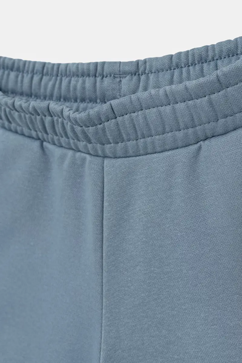 tuta per bambini Metallic Hooded Sweat Suit FL G colore blu 689729 miniatura 5