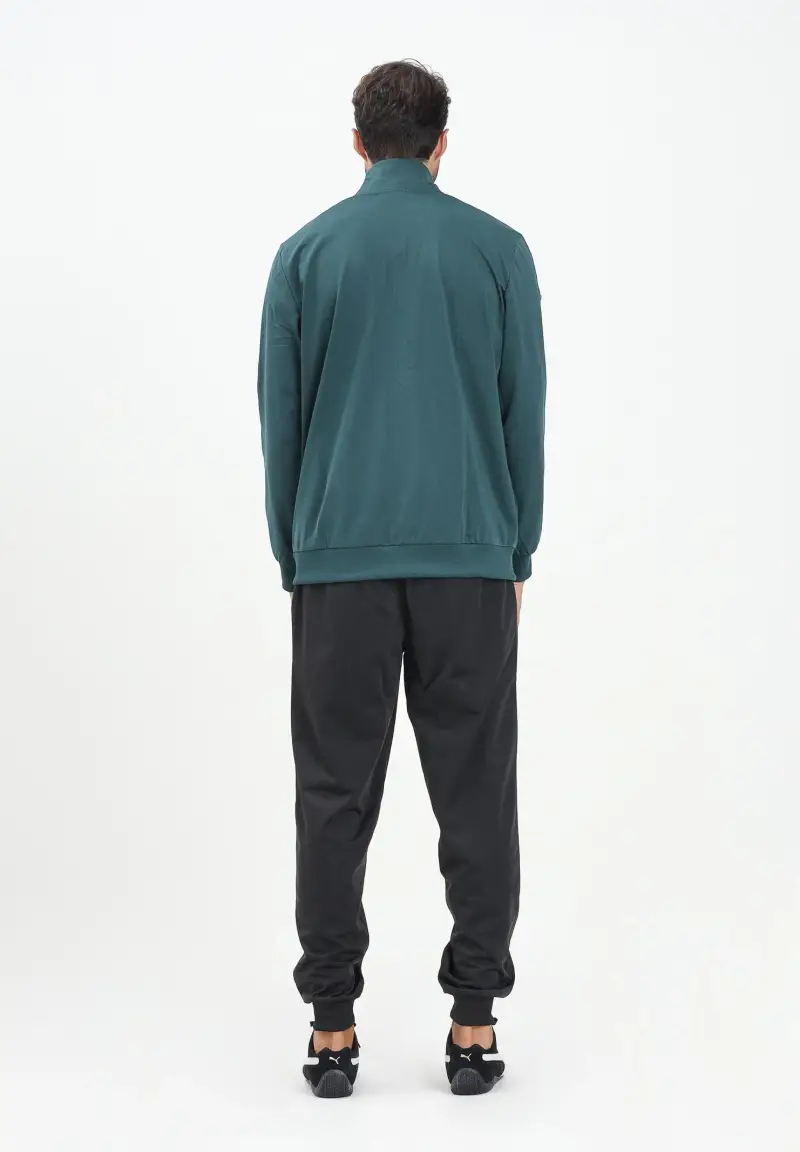 Tuta Poly Tape verde e nera da uomo miniatura 3