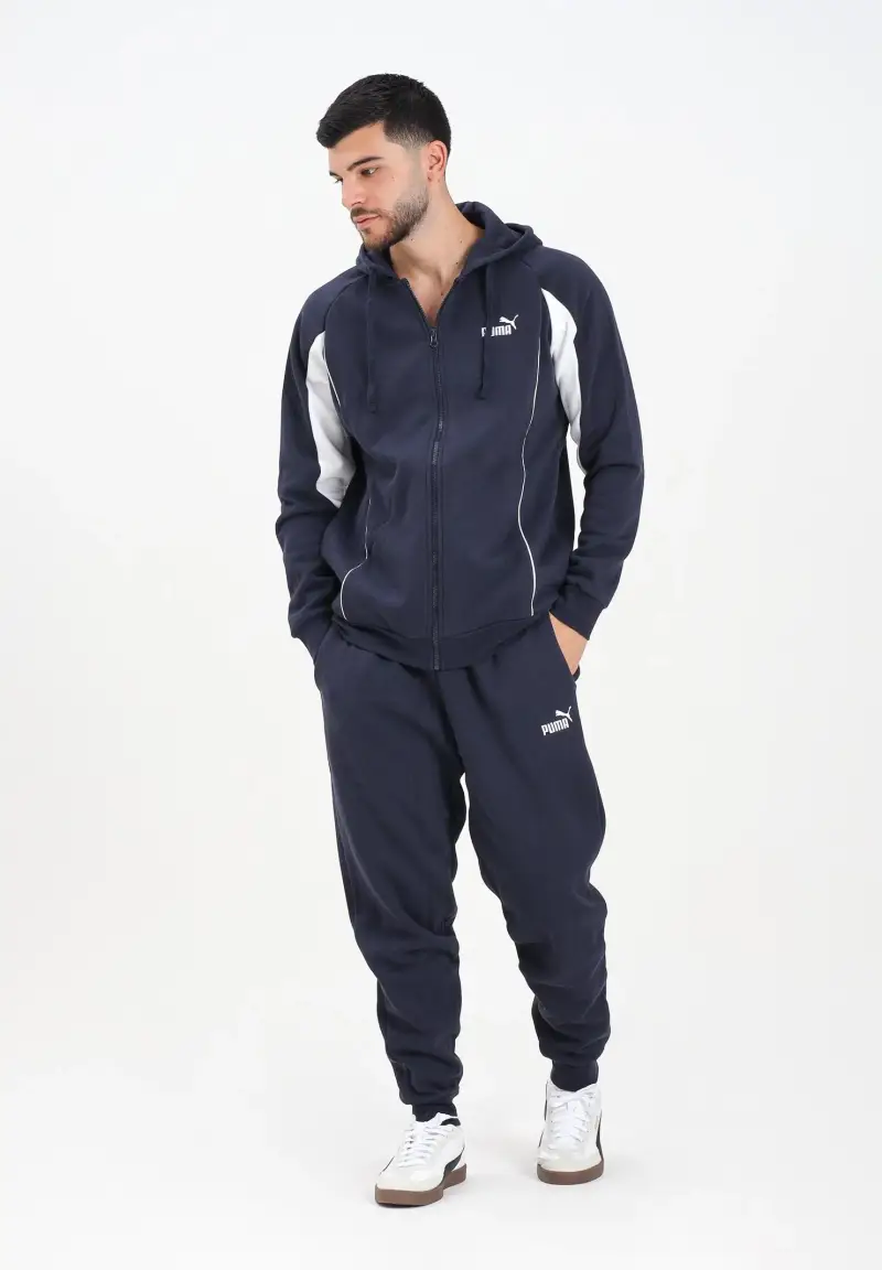 Tuta Sport blu da uomo miniatura 2