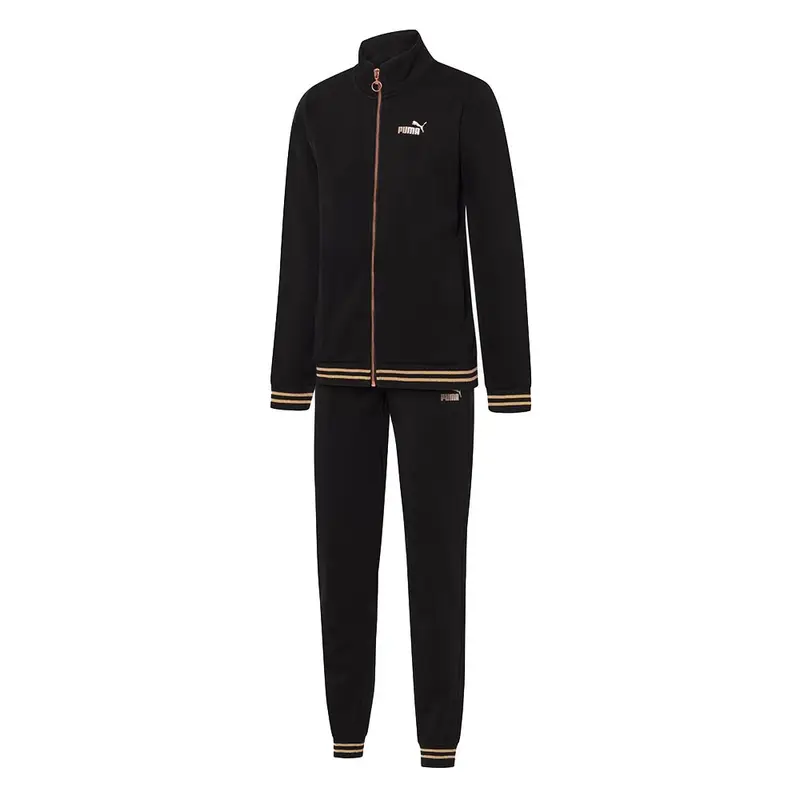 Tuta Sportiva Cerniera Nero Donna XS