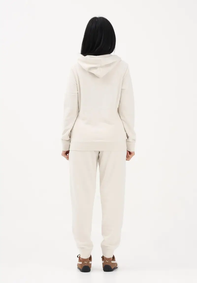 Tuta sportiva Ess+ Animal FZ panna da donna miniatura 3