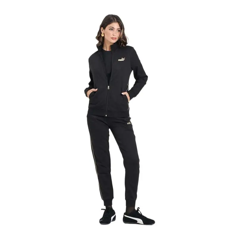 Tuta Sportiva Full Zip Nero Donna S
