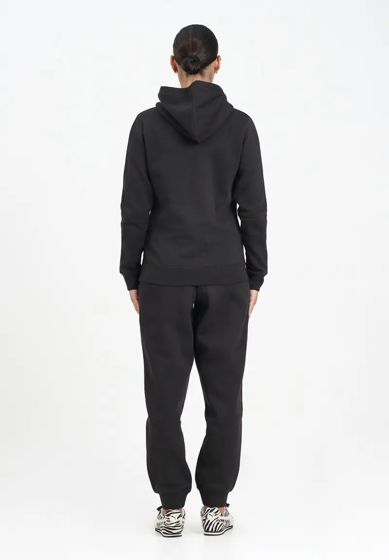 PUMA Tuta Sweat nera da donna miniatura 2