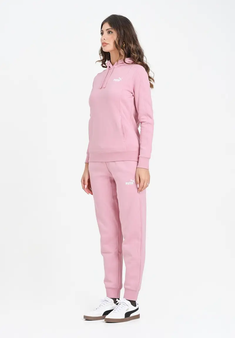 PUMA Tuta Sweat rosa da donna