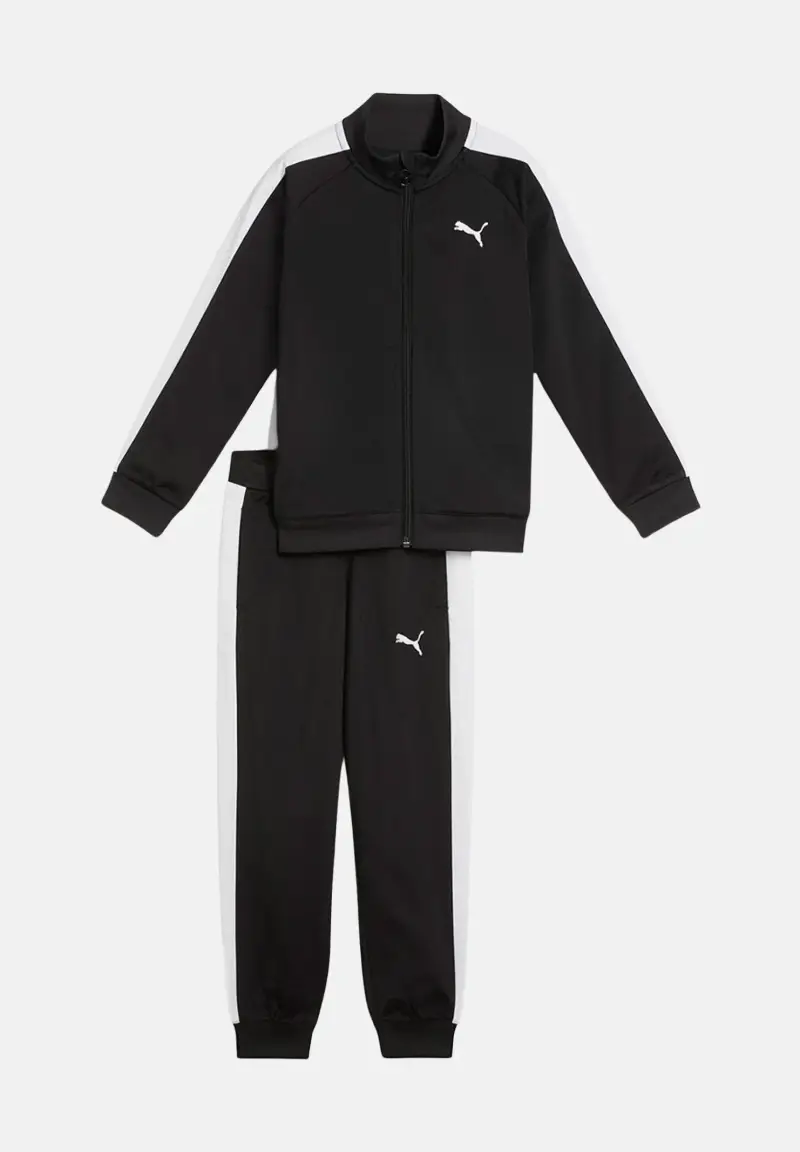 Tuta T7 ALWAYS ON nera per bambino e bambina