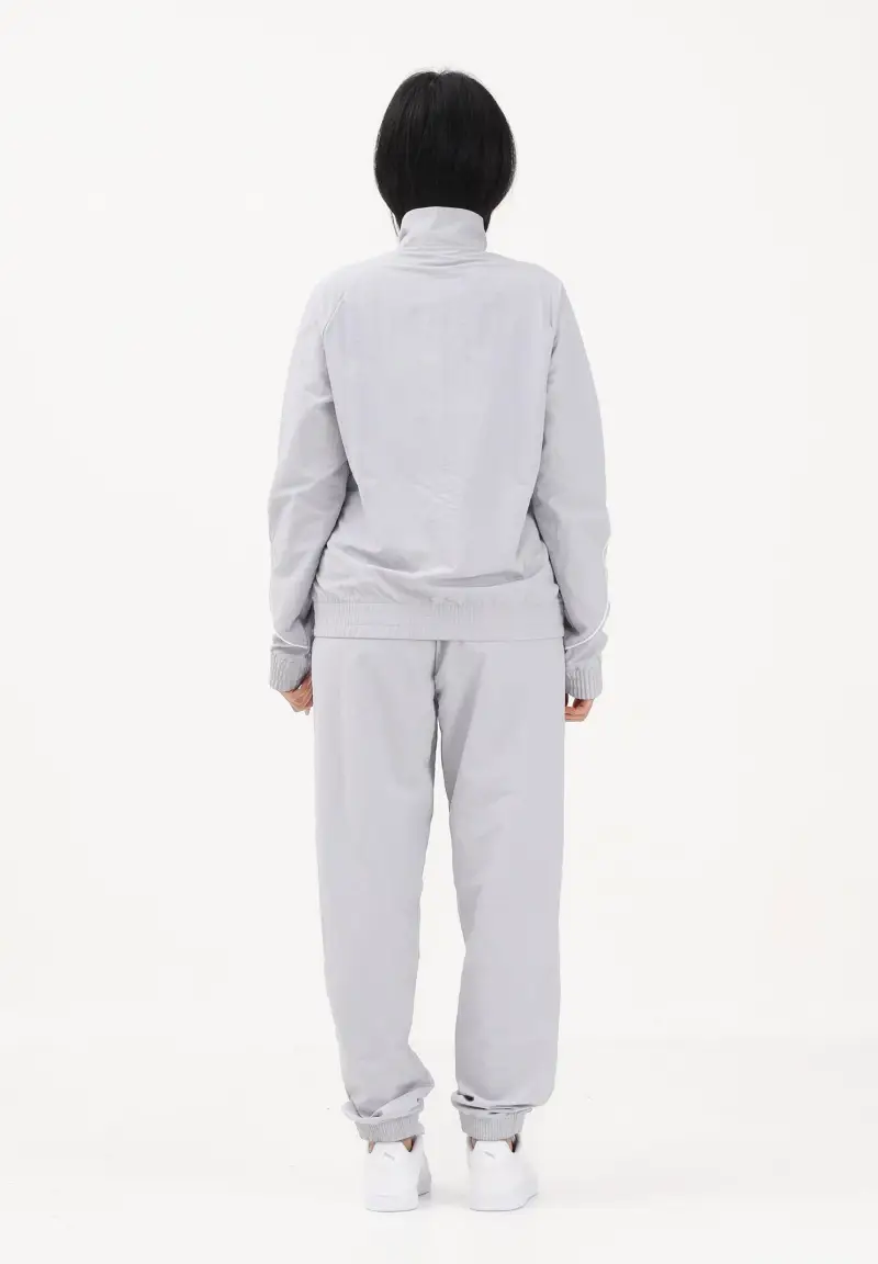 Tuta Woven grigia da donna miniatura 3