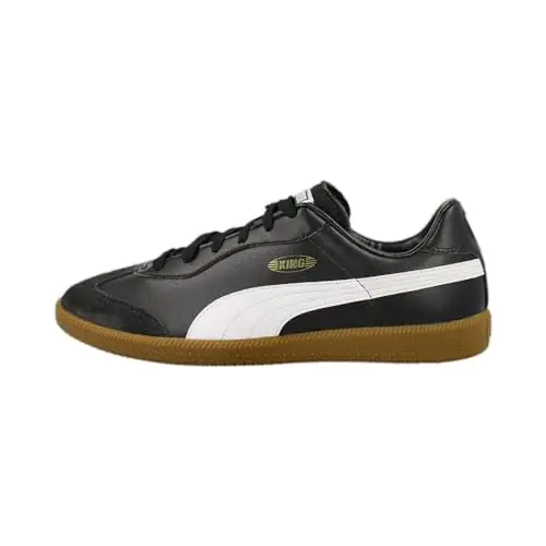 PUMA Unisex King 21 It Scarpe da calcio, Puma Black Puma White Gum, 42 EU