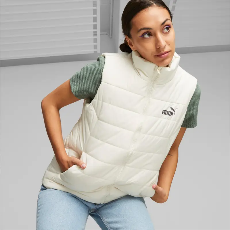 Veste Puma ESS Padded Vest. Beige. Donne | Puma