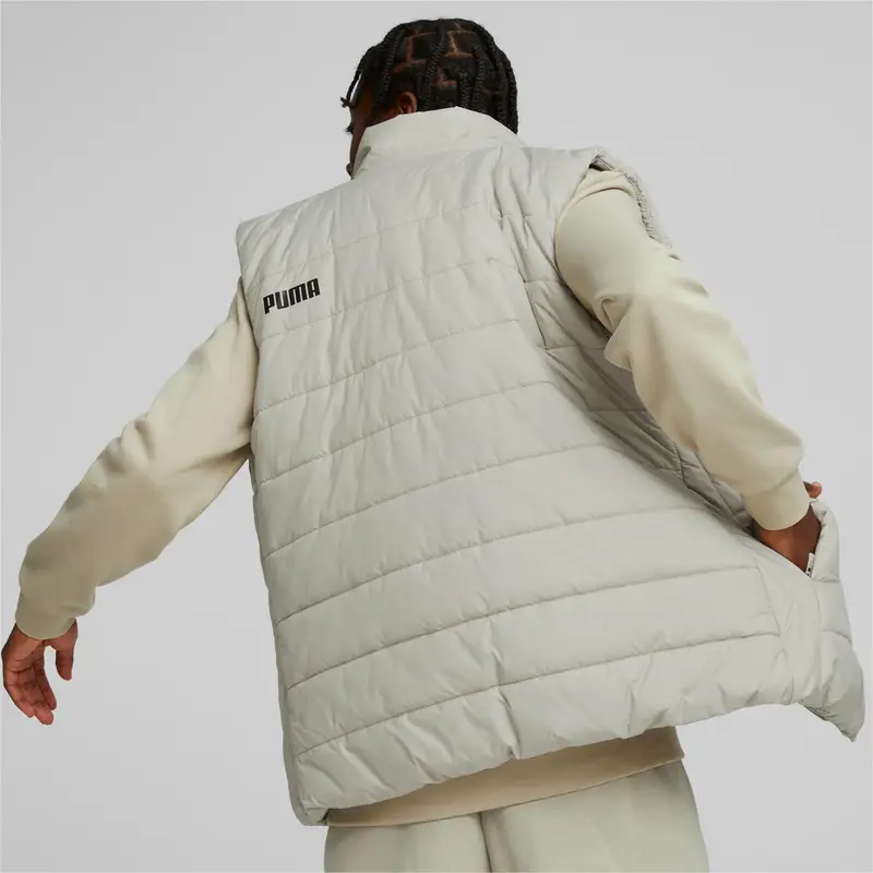 Veste Puma Essentials Padded. Grigio. Uomini | Puma