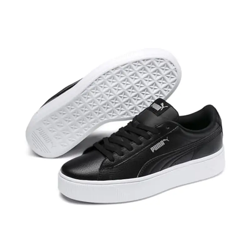 Puma Vikky Stacked L, Sneakers Donna, Puma Black Puma Black, Puma Black Puma Black miniatura 2