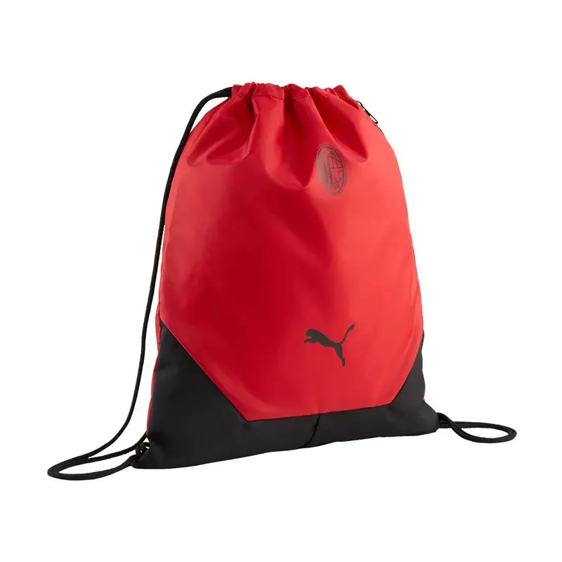 Zaino A Sacca Ac Milan Ess Nero Rosso Uomo TU