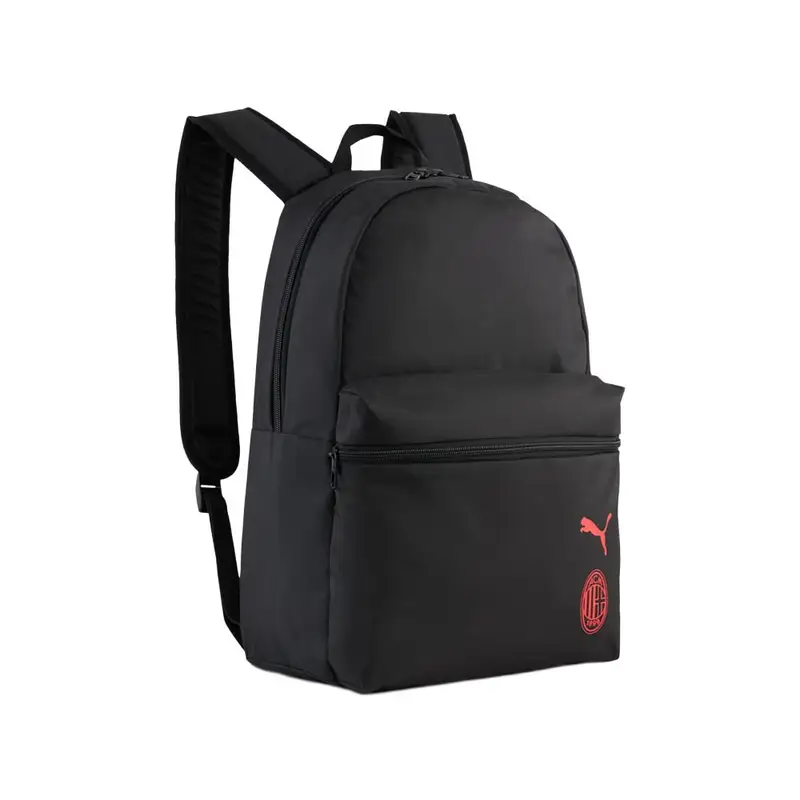 Zaino Calcio Ac Milan Ess Nero Rosso Uomo TU