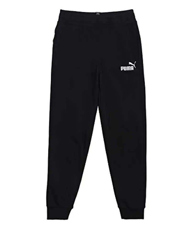 PUMHB|#Puma Ess Logo Pants TR cl B, Pantaloni Tuta Boy's, Puma Black, 116