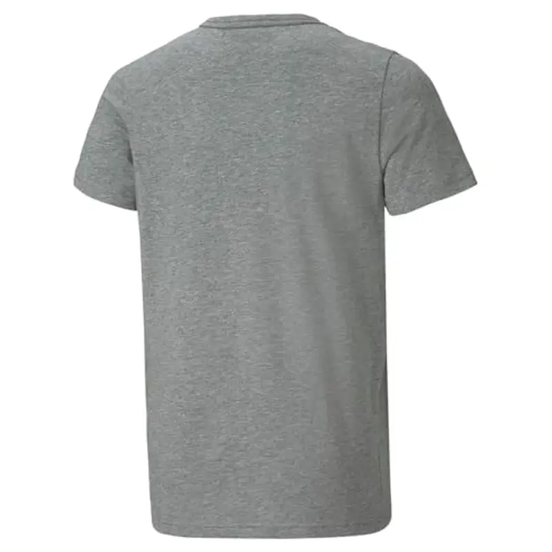 PUMHB|#Puma Ess Logo Tee B, Maglietta Boy's, Medium Gray Heather, 104 miniatura 2