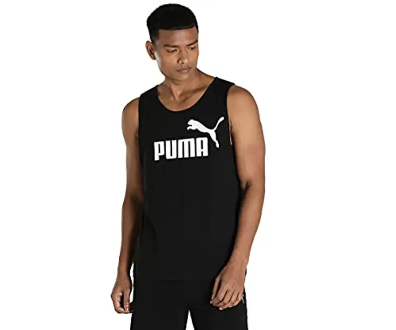 PUMHB|#Puma Ess Tank, Canotta Sportiva Uomo, Puma Black, M