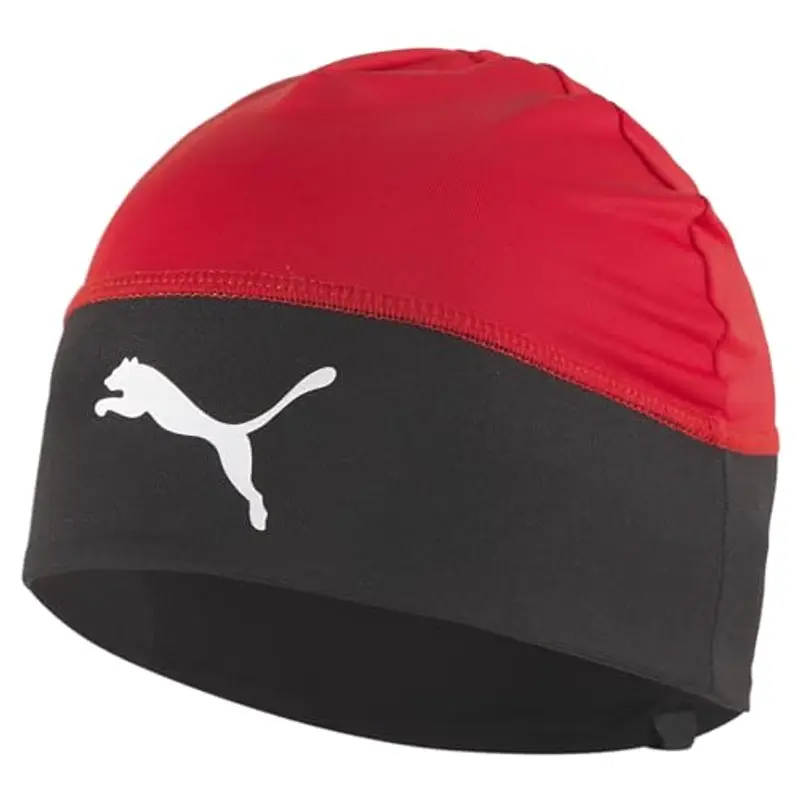 PUMHB|#Puma Teamliga Beanie Jr, Berretto Unisex Bambini, Red Black, Taglia Unica