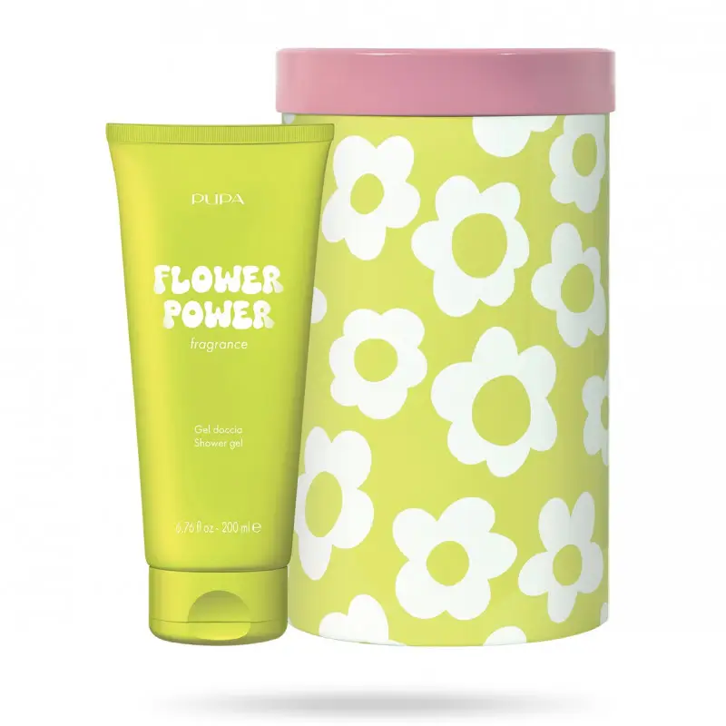 Happybox Flower Power - Bagnodoccia 200 ml